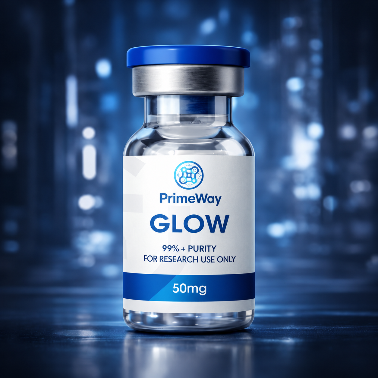 GLOW Peptide Blend material